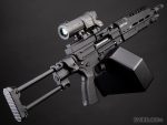 KRYTAC Trident LMG-M PARA Enhanced AEG Light Machine Gun w/ M-LOK Handguard (Color: Black / 400 FPS) - Imagen 3