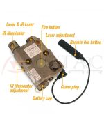 STC -  PEQ15 IR / IR LASER + Laser Verde + IR Led - Imagen 5