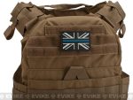 United Kingdom "Thin Blue Line" PVC Morale Patch - Subdued - Imagen 2