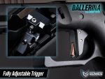 EMG x Taran Tactical Innovations CNC Ballerina Gas Blowback Airsoft Pistol - Imagen 9