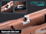 EMG x Taran Tactical Innovations CNC Ballerina Gas Blowback Airsoft Pistol - Imagen 4