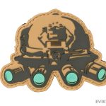 Griffon Industries "No Easy Day" PVC Patch