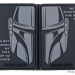 "Mando Quotes" PVC Morale Patch Set