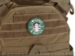 Matrix "I Love Guns & Bacon" PVC Morale Hook and Loop Patch (Color: Green) - Imagen 4
