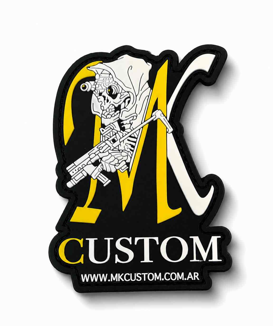 0C6A7C69-FA51-45A4-BC36-A117046ADFA0 MK CUSTOM -PVC Patch "REAPER" EDT - Imagen 1