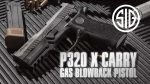 SIG Sauer ProForce P320 XCARRY Airsoft GBB (Negro) - Imagen 2