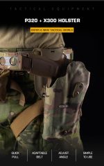 WS - Holster P320 - X300 Plastic hard shell - Imagen 2