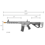 ARCTURUS LWT MK-III CARBINE 12" SPORT AEG SE® GREY - Imagen 2