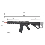 ARCTURUS - SWORD® MOD1 CQB 9.55" AEG LITE FE™ - Imagen 3