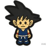 Aprilla Design PVC IFF Hook & Loop Pop Culture Series Patch (Model: Goku)