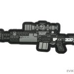 Aprilla Design PVC IFF Hook and Loop Modern Warfare Series Patch (Model: EBR)