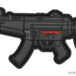Aprilla Design PVC IFF Hook and Loop Modern Warfare Series Patch (Model: MP5)