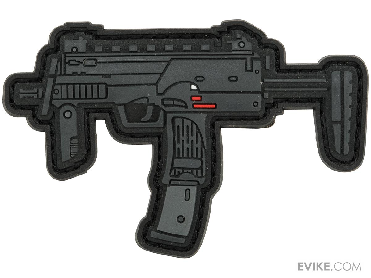 aprilla-70948 Aprilla Design PVC IFF Hook and Loop Modern Warfare Series Patch (Model: MP7) - Imagen 1