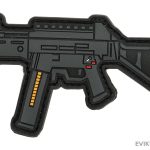 Aprilla Design PVC IFF Hook and Loop Modern Warfare Series Patch (Model: UMP)