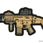 Aprilla Design PVC IFF Hook and Loop Modern Warfare Series Patch (Model: SCAR-H)