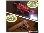 AW Custom - VX7 Series Gas Blowback Airsoft Pistol (Model: Z80 - Optic Ready / Green Gas / Merc with a Mouth) - Imagen 8