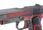 AW Custom "Maximum Effort" 1911 Gas Blowback Airsoft GBB Pistol (Model: Deceased Puddle) - Imagen 6