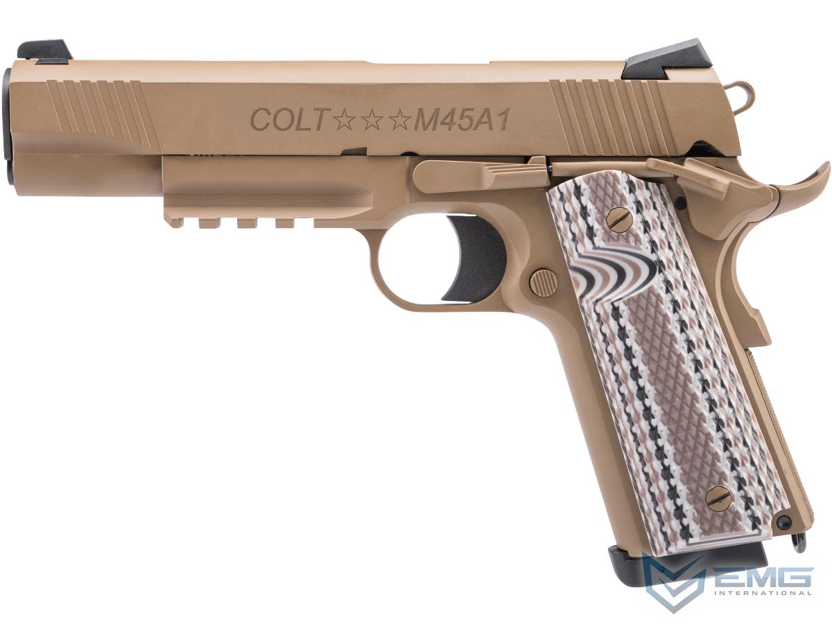 colt-124333-3 EMG x Colt M45A1 Gas Blowback Airsoft Pistol - T8 - Imagen 1