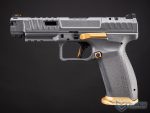 EMG x Cybergun CANIK SFx RIVAL Gas Blowback Airsoft Pistol (Color: Grey) - Imagen 5