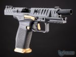 EMG x Cybergun CANIK SFx RIVAL Gas Blowback Airsoft Pistol (Color: Grey) - Imagen 3