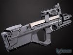 EMG x Strike Industries Compact SI-90 Airsoft AEG Rifle w/ E-Shooter Kestrel ETU (Color: Black / Standard Motor) - Imagen 6