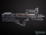 EMG x Strike Industries Compact SI-90 Airsoft AEG Rifle w/ E-Shooter Kestrel ETU (Color: Black / Standard Motor) - Imagen 8