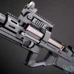 EMG x Strike Industries Compact SI-90 Airsoft AEG Rifle w/ E-Shooter Kestrel ETU (Color: Black / Standard Motor)