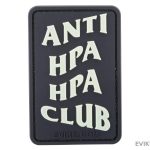 Anti HPA Glow in the Dark PVC Morale Patch