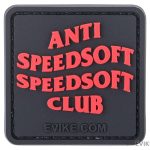 Anti Speedsoft PVC Morale Patch