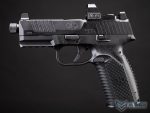 EMG x FN® 509 Gas Blowback Airsoft Pistol - Cybergun (Color: Black / x3 Mags) - Imagen 6