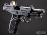 EMG x FN® 509 Gas Blowback Airsoft Pistol - Cybergun (Color: Black / x3 Mags) - Imagen 4