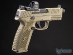 EMG x FN® 509 Gas Blowback Airsoft Pistol - Cybergun (Color: FDE / x3 Mags) - Imagen 3