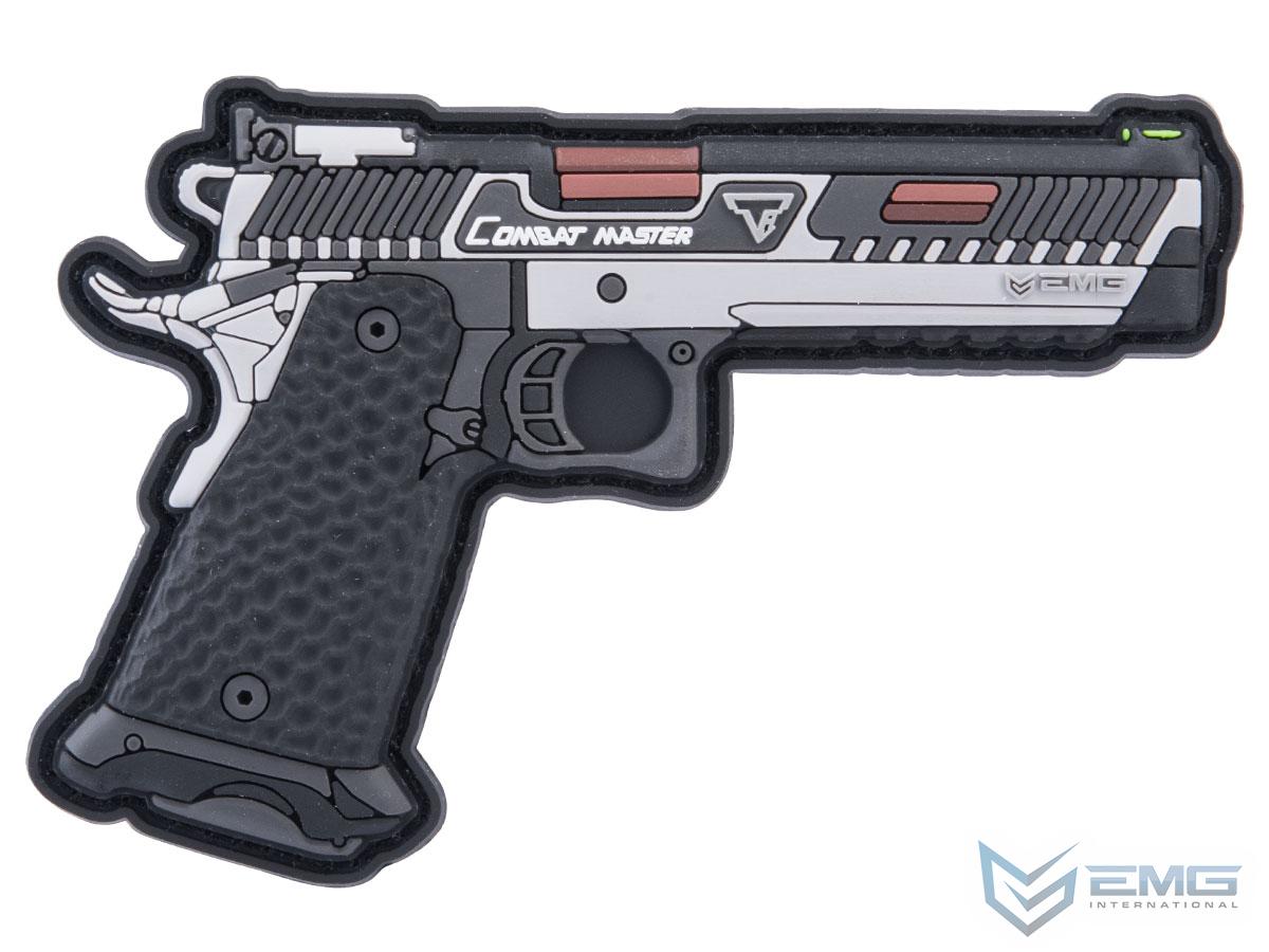 hbhl-96285 EMG x Taran Tactical Innovations Miniature Gun PVC Morale Patch (Model: 2011 JW) - Imagen 1