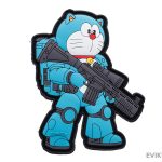 Mecha Suit Robo-Cat Hook & Loop PVC Morale Patch