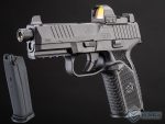EMG x FN® 509 Gas Blowback Airsoft Pistol - Cybergun (Color: Black / x3 Mags)