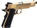 WE-Tech 24k Gold Plated Heavy Weight Tactical 1911 Gas Blowback Airsoft Pistol - Imagen 5