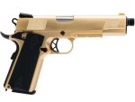 WE-Tech 24k Gold Plated Heavy Weight Tactical 1911 Gas Blowback Airsoft Pistol - Imagen 3