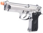 WE-Tech Full Metal M9 Heavy Weight Airsoft GBB Professional Training Pistol (Color: Silver / Gun Only) - Imagen 2