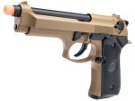 WE-Tech Full Metal M9 Heavy Weight Airsoft GBB Professional Training Pistol (Color: Tan / Gun Only) - Imagen 2