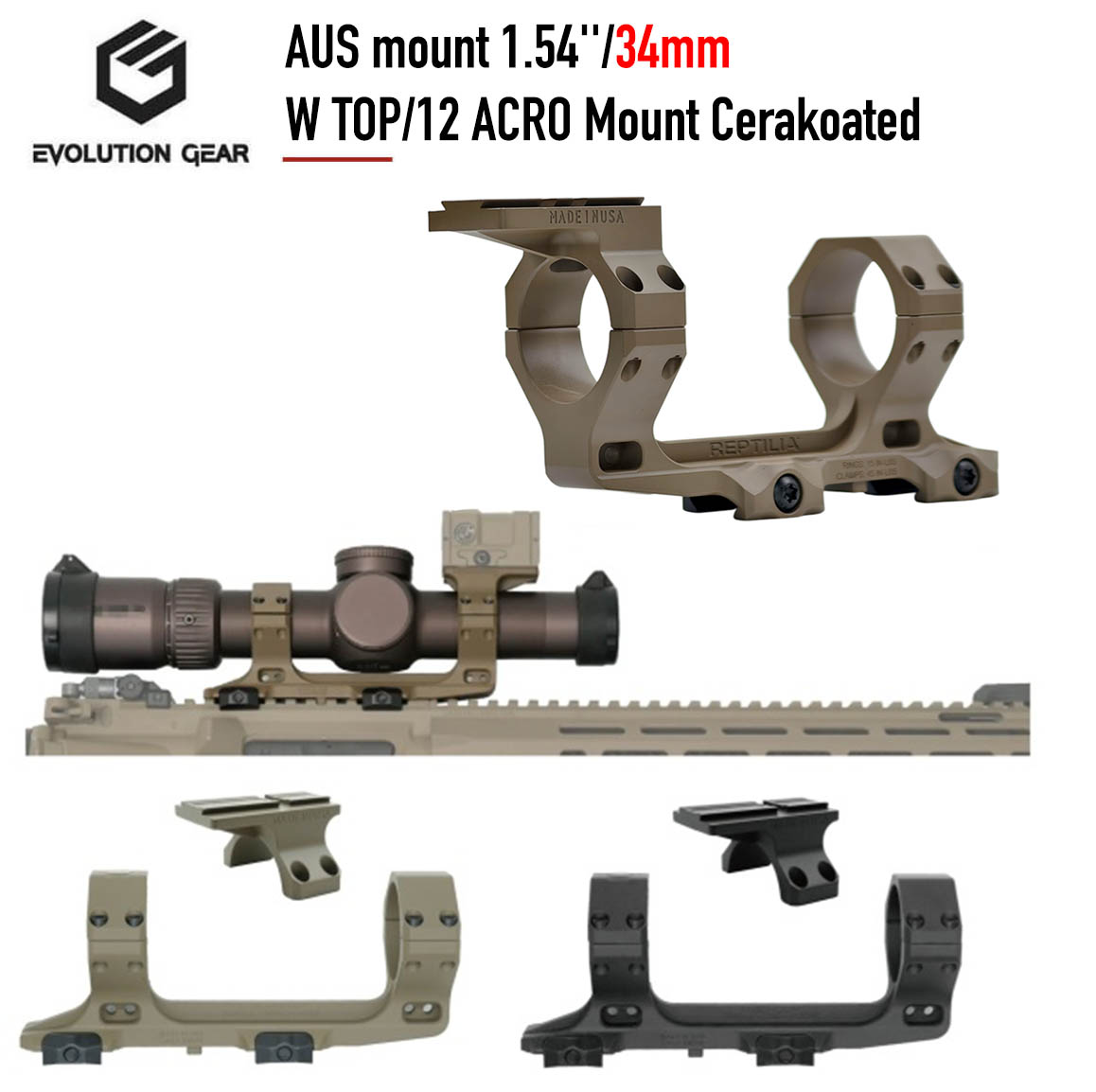 Screenshot EVG - AUS mount 1.54''/34mm W TOP/12 ACRO Mount - Imagen 1