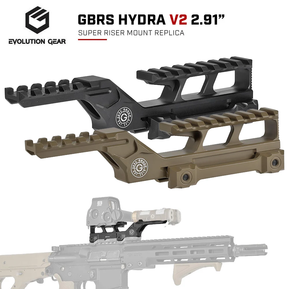 EVG-1067E-BK_024.jpg EVG - GBRS Group Hydra V2 Mount Kit Type B 2.91'' - Imagen 1