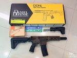 [USADOS SELECCIONADOS]EMG Daniel Defense Licensed DDM4 M-LOK 300BLK PDW AEG Airsoft Rifle w/ S3 Electronic Trigger by ICS