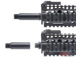 Angel Custom - Barrel Extension Stabilizer w/ O-Ring for Airsoft Rifles ( 14mm Negative Threading) - Imagen 3