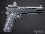 EMG x Kimber Rapide 1911 Gas Blowback Airsoft Pistol (Color: Black / Green Gas) - Imagen 3