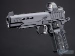 EMG x Kimber Rapide 1911 Gas Blowback Airsoft Pistol (Color: Black / Green Gas) - Imagen 4