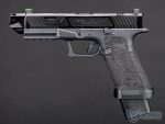 EMG x Taran Tactical Innovations CNC Ballerina Gas Blowback Airsoft Pistol (Color: Black) - Imagen 2