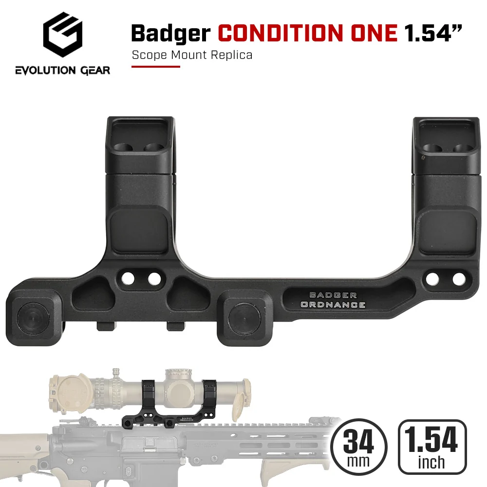 evg-903a-womt-bk-014.jpg EVG - Badge Condition 1 Scope Mount 1.54''/34mm - Imagen 1