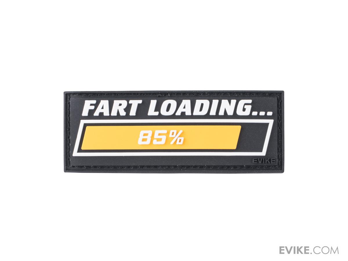 evk-132472 Morale patch "Fart Loading" High Quality PVC Morale Patch - Imagen 1